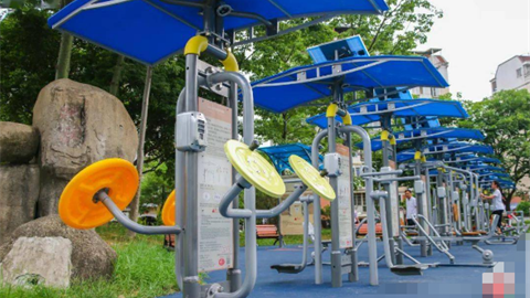 【悍德森】真方便！戶外智能健身房即將上崗