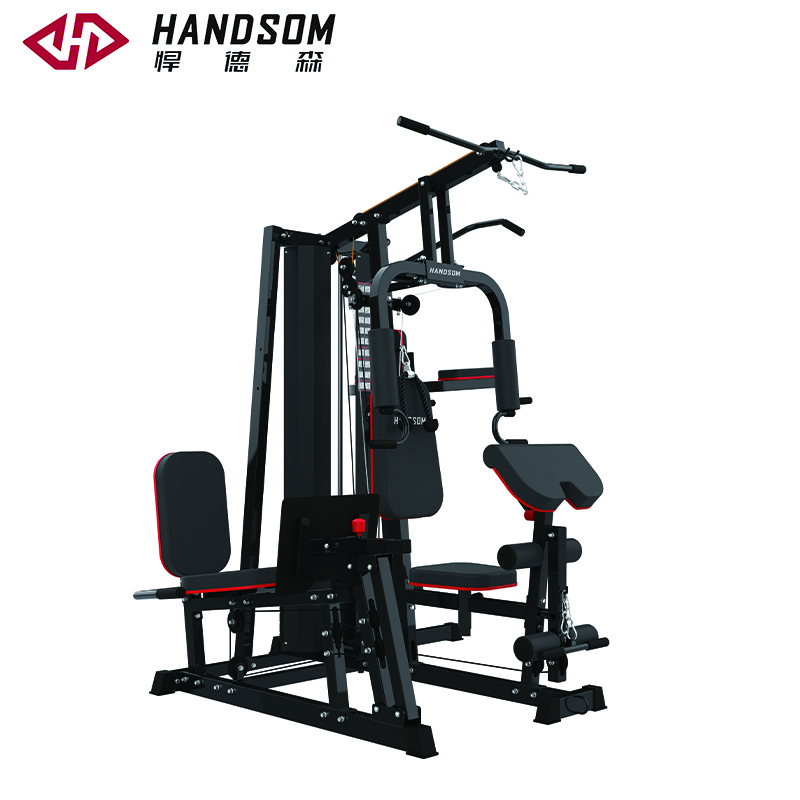 悍德森HS-6170 三人站蹬腿、單雙杠